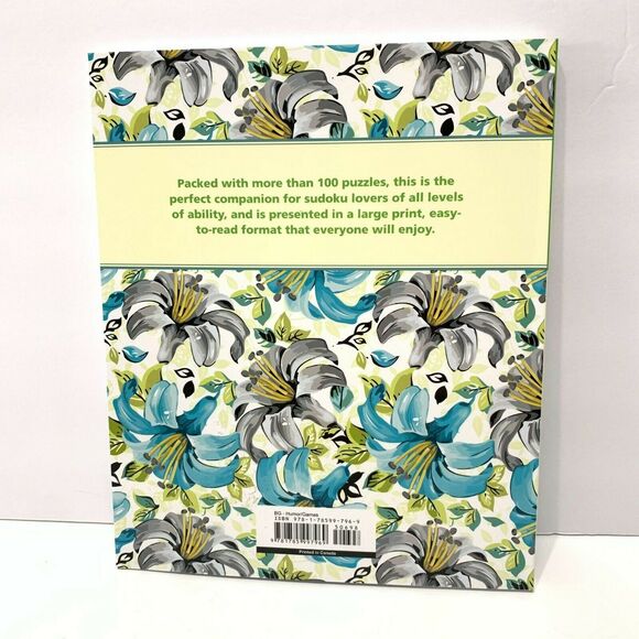 Elegant Large Print Sudoku by Arcturus New Great for All - Picture 7 of 8